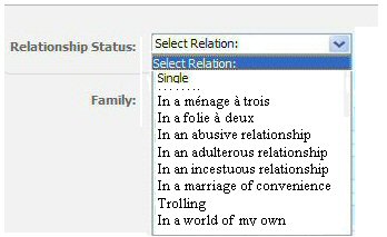 Relationship status, revised